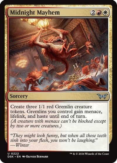 Midnight Mayhem Duskmourn: House of Horror Magic card