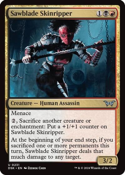Sawblade Skinripper Duskmourn: House of Horror Magic card