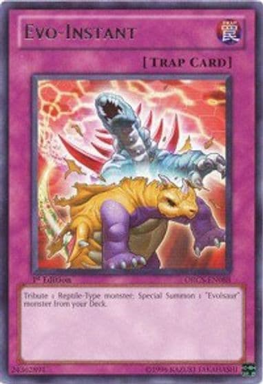 Evo Instant Order of Chaos Yu-Gi-Oh! card