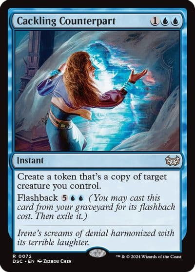 Cackling Counterpart Commander: Duskmourn: House of Horror Magic card