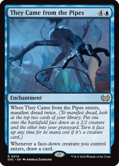 They Came from the Pipes Commander: Duskmourn: House of Horror Magic card