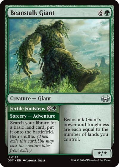 Beanstalk Giant Commander: Duskmourn: House of Horror Magic card