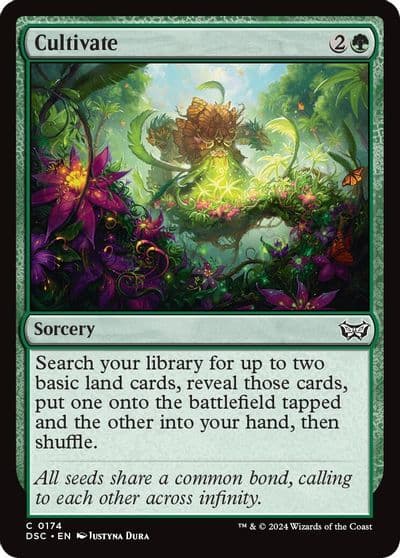 Cultivate Commander: Duskmourn: House of Horror Magic card