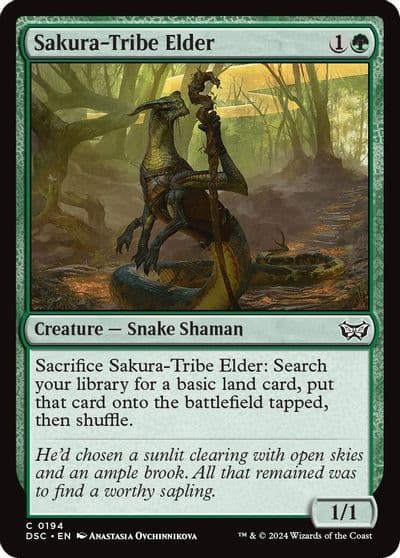 Sakura Tribe Elder Commander: Duskmourn: House of Horror Magic card
