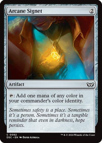 Arcane Signet Commander: Duskmourn: House of Horror Magic card