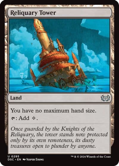 Reliquary Tower Commander: Duskmourn: House of Horror Magic card