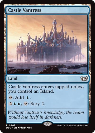 Castle Vantress Commander: Duskmourn: House of Horror Magic card