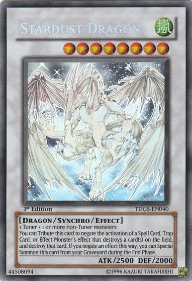 Stardust Dragon Ghost The Duelist Genesis Yu-Gi-Oh! card
