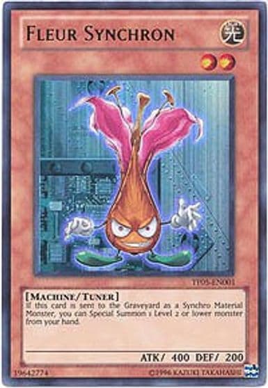 Fleur Synchron Yu-Gi-Oh! 5D's Tag Force Promotional Cards Yu-Gi-Oh! card