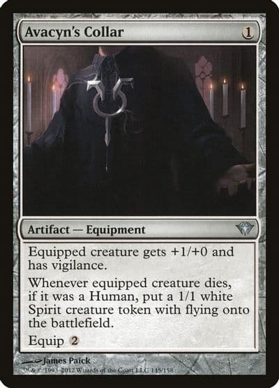 Avacyns Collar Dark Ascension Magic card