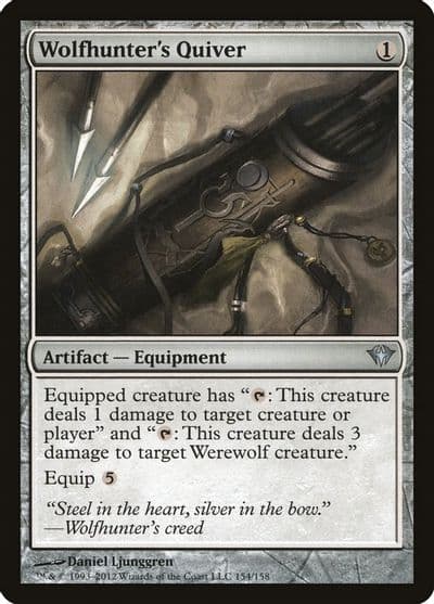 Wolfhunters Quiver Dark Ascension Magic card