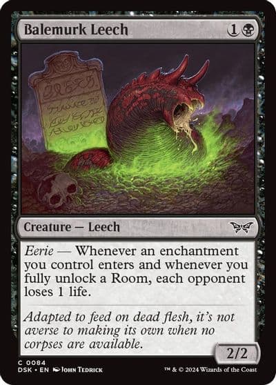 Balemurk Leech Duskmourn: House of Horror Magic card