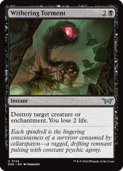Withering Torment Duskmourn: House of Horror Magic card