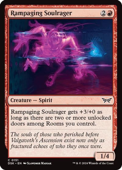 Rampaging Soulrager Duskmourn: House of Horror Magic card