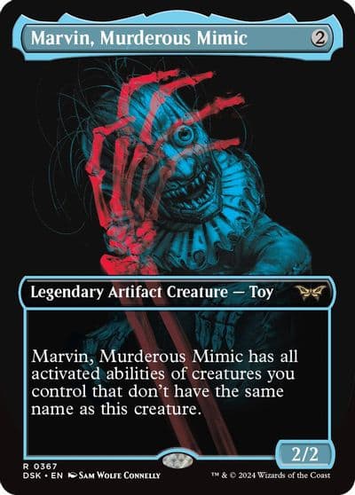 Marvin Murderous Mimic Showcase Duskmourn: House of Horror Magic card