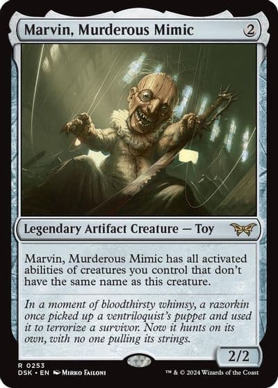 Marvin Murderous Mimic Duskmourn: House of Horror Magic card