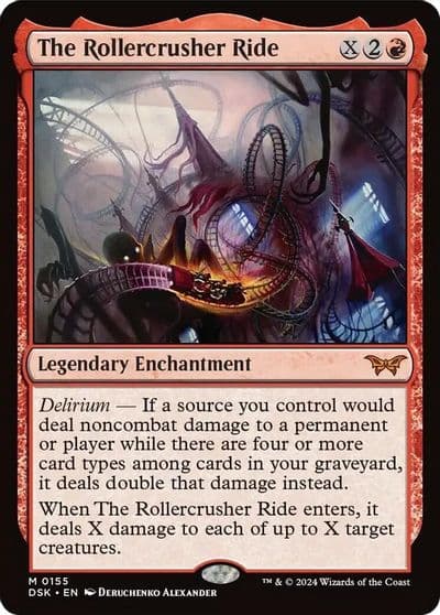 The Rollercrusher Ride 0155 Duskmourn: House of Horror Magic card