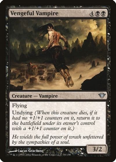Vengeful Vampire Dark Ascension Magic card
