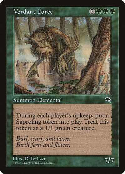 Verdant Force Tempest Magic card