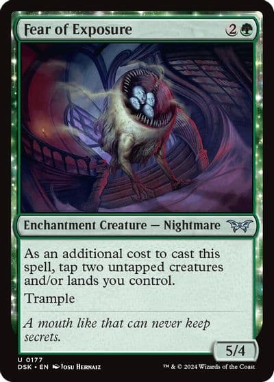 Fear of Exposure Duskmourn: House of Horror Magic card