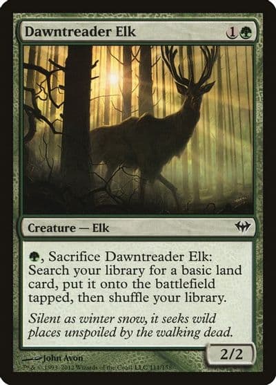 Dawntreader Elk Dark Ascension Magic card