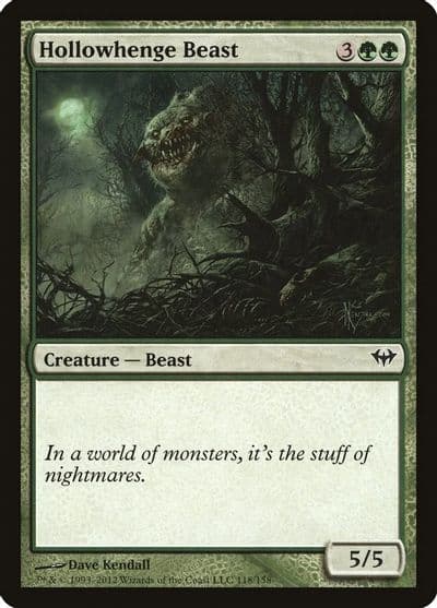 Hollowhenge Beast Dark Ascension Magic card