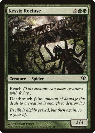 Kessig Recluse Dark Ascension Magic card