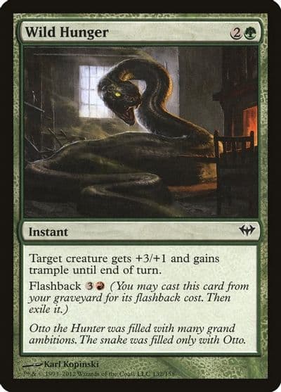 Wild Hunger Dark Ascension Magic card