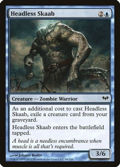 Headless Skaab Dark Ascension Magic card