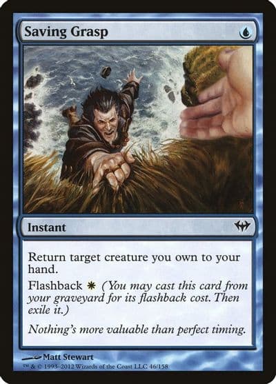 Saving Grasp Dark Ascension Magic card
