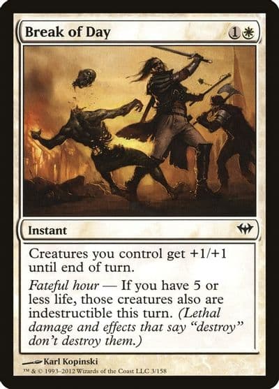 Break of Day Dark Ascension Magic card