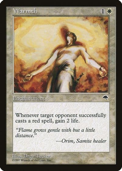 Warmth Tempest Magic card