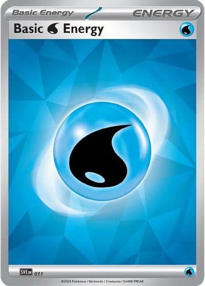 Basic Water Energy - 011 SVE: Scarlet & Violet Energies Pokemon card