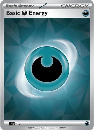 Basic Darkness Energy - 015 SVE: Scarlet & Violet Energies Pokemon card
