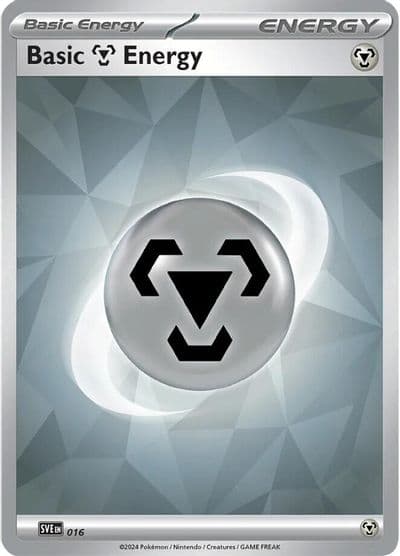 Basic Metal Energy - 016 SVE: Scarlet & Violet Energies Pokemon card