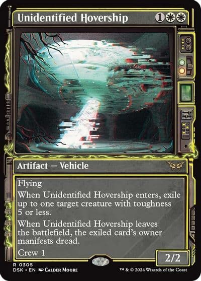 Unidentified Hovership Showcase Duskmourn: House of Horror Magic card