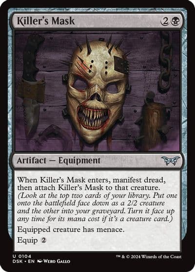 Killers Mask Duskmourn: House of Horror Magic card