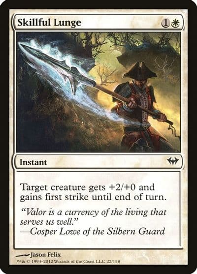 Skillful Lunge Dark Ascension Magic card