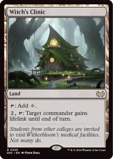 Witchs Clinic Commander: Duskmourn: House of Horror Magic card