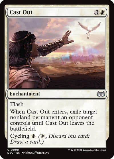 Cast Out Commander: Duskmourn: House of Horror Magic card
