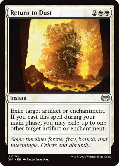 Return to Dust Commander: Duskmourn: House of Horror Magic card