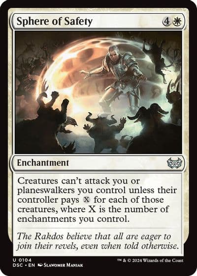 Sphere of Safety Commander: Duskmourn: House of Horror Magic card