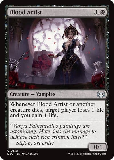 Blood Artist Commander: Duskmourn: House of Horror Magic card
