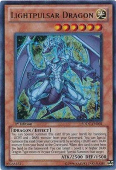 Lightpulsar Dragon Structure Deck: Dragons Collide Yu-Gi-Oh! card