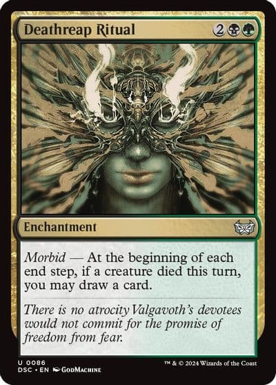 Deathreap Ritual Commander: Duskmourn: House of Horror Magic card