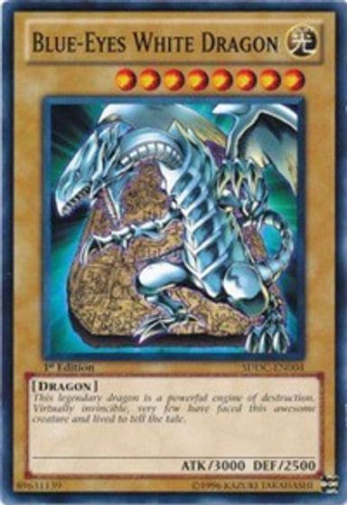 Blue Eyes White Dragon Structure Deck: Dragons Collide Yu-Gi-Oh! card