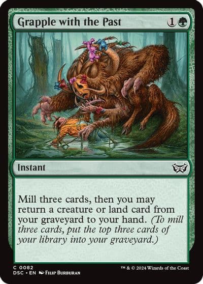 Grapple with the Past Commander: Duskmourn: House of Horror Magic card