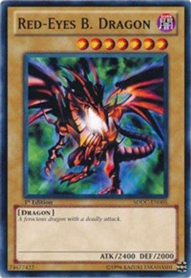 Red Eyes B Dragon Structure Deck: Dragons Collide Yu-Gi-Oh! card