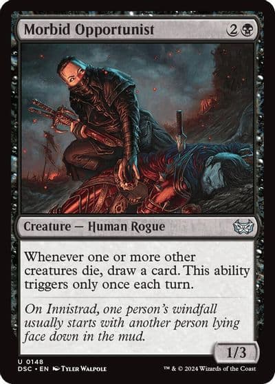 Morbid Opportunist Commander: Duskmourn: House of Horror Magic card