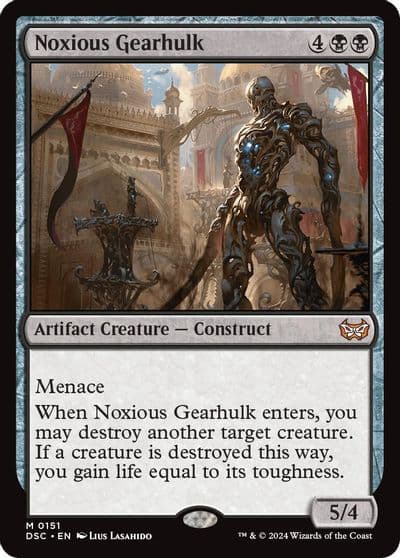 Noxious Gearhulk Commander: Duskmourn: House of Horror Magic card